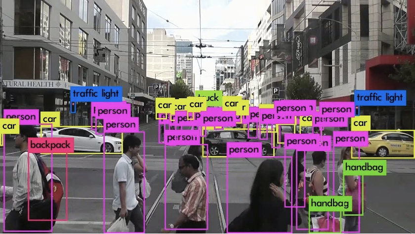 Demonstrating use of AI for object recognition